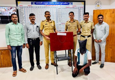 कोयत्याचा वार करत प्रेमी युगलाला लुटणारा आरोपी अखेर ‘जेरबंद कोयत्याचा वार करत प्रेमी युगलाला लुटणारा आरोपी अखेर ‘जेरबंद